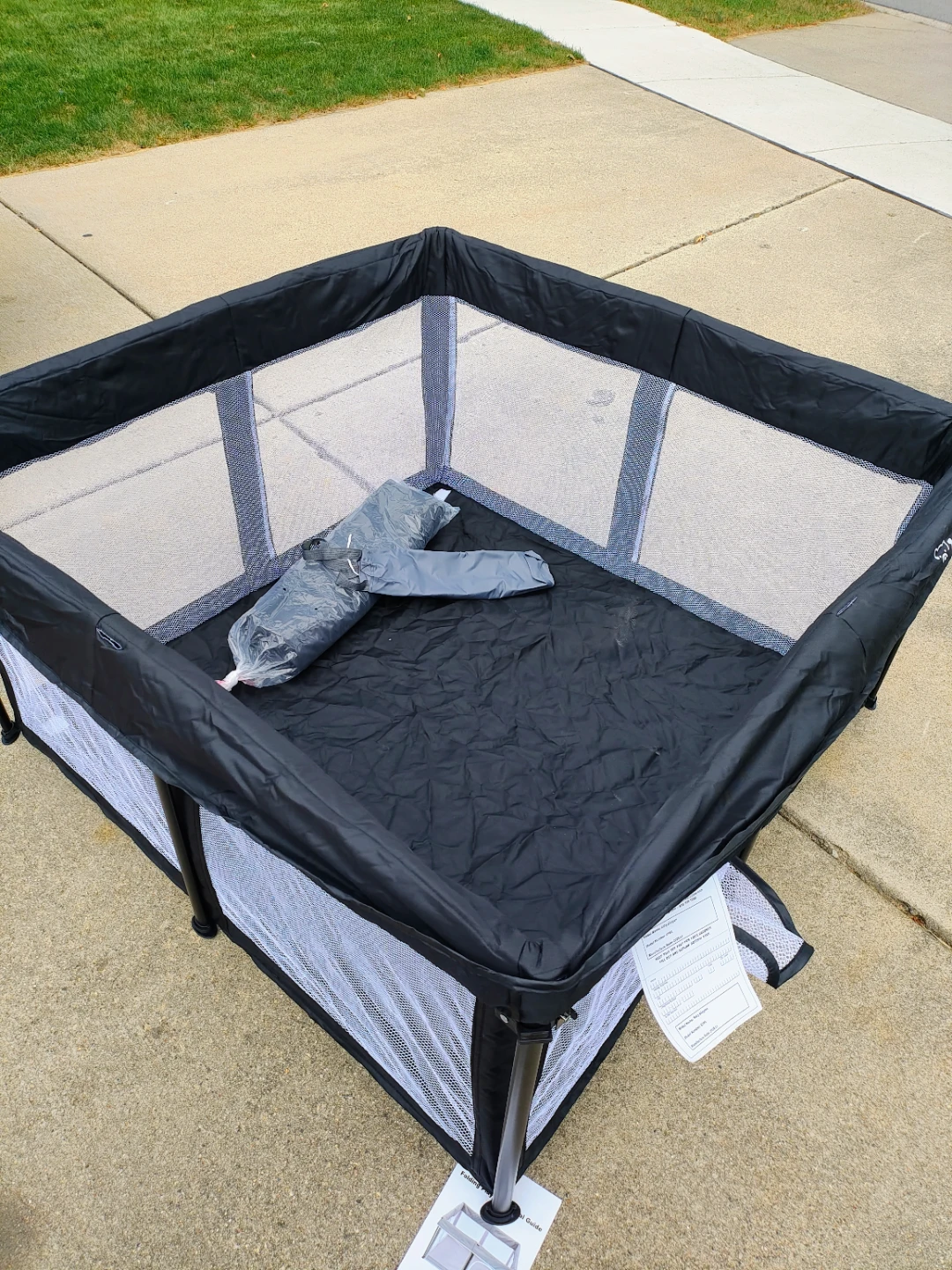 Taleco Gear Foldable Baby Play Pen with Mat, 50''x50'' - photo 4