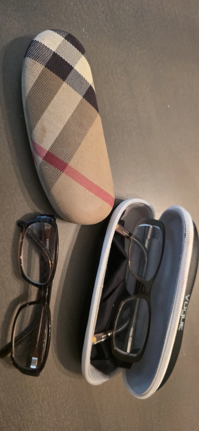 Versace Eyeglasses with Burberry Case