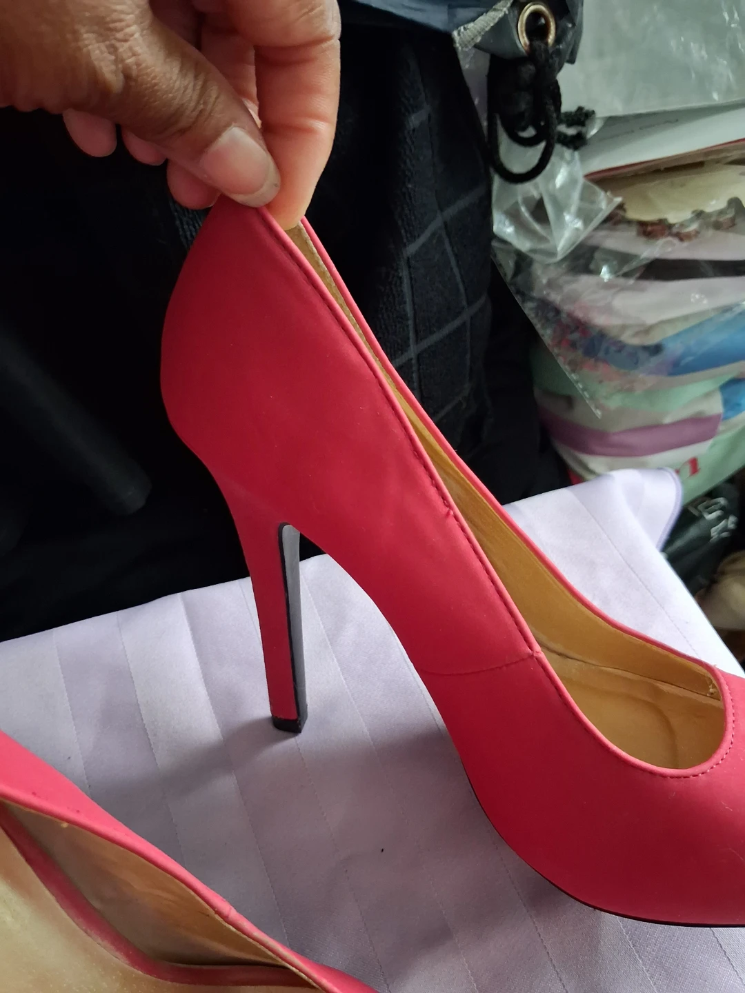 Charlotte Russe Red High Heels - photo 3