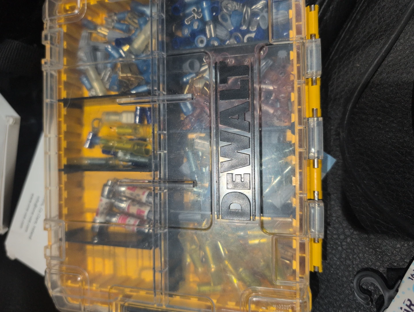 DeWalt Small Parts Organizer with Electrical Connectors - photo 2