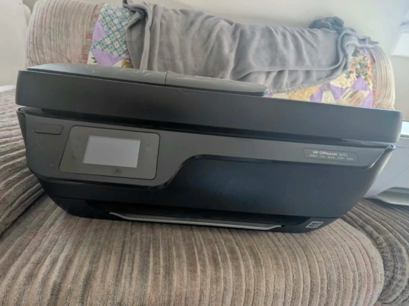HP OfficeJet 3833 black Printer - photo 3