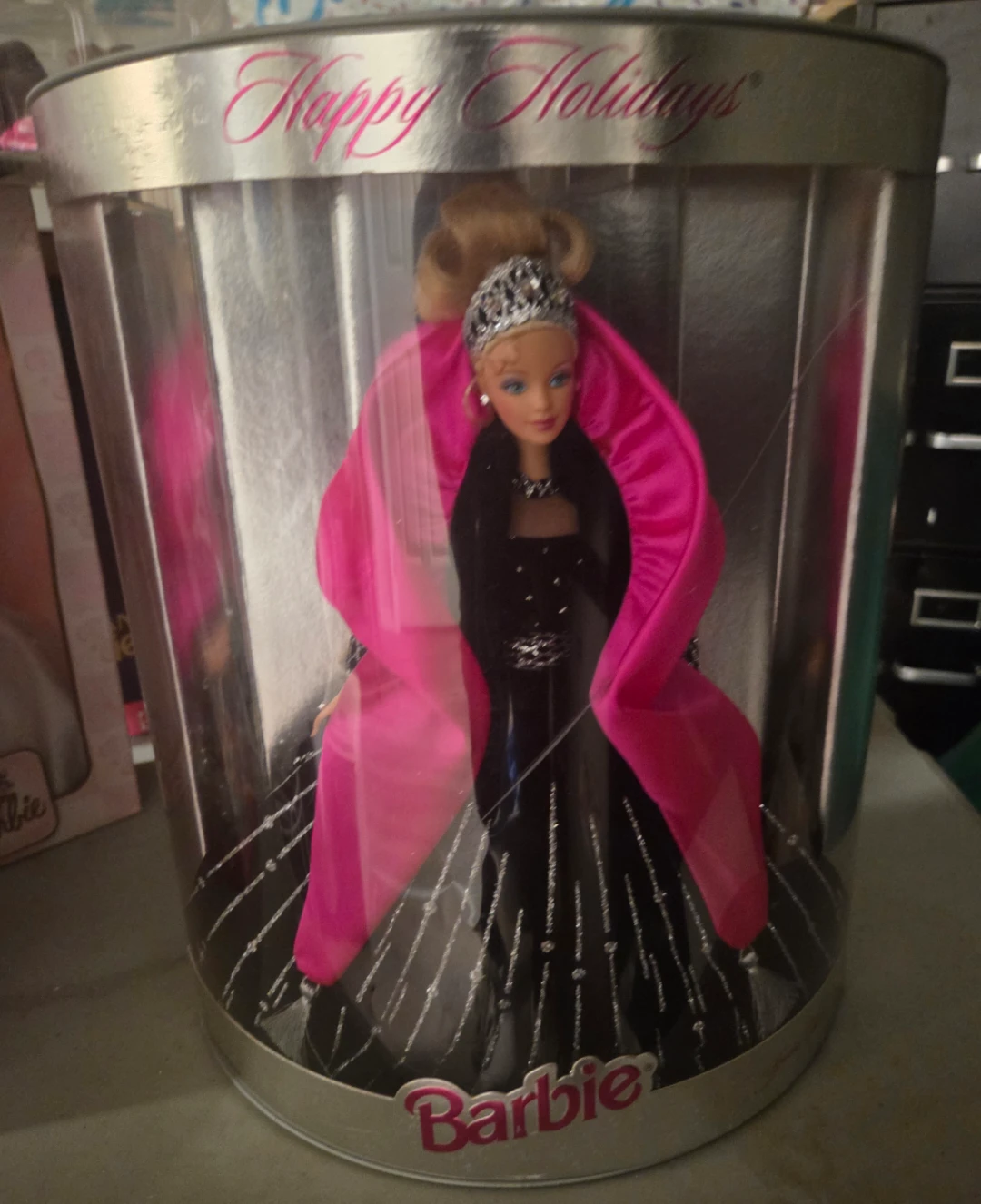 Happy Holidays Barbie Doll