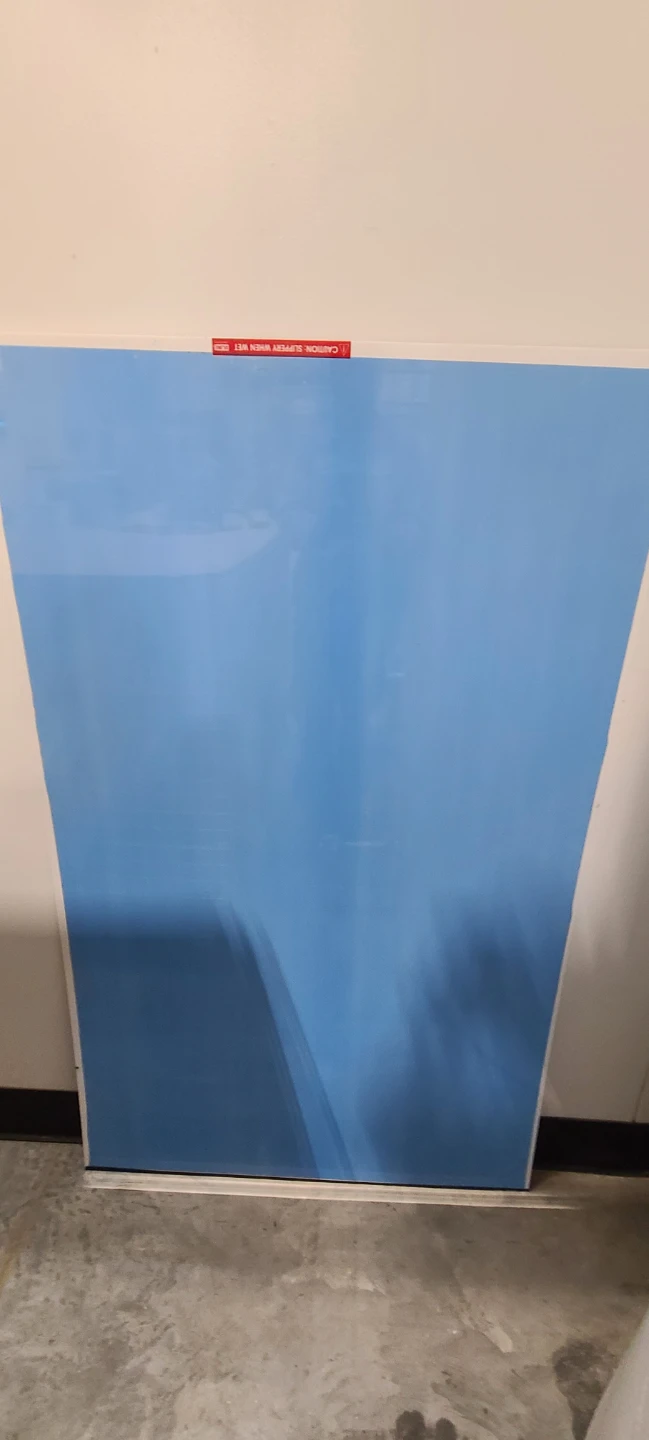 Plastic sheet 3.6mm thickness with underlayment pad. Size 60×36 - photo 2