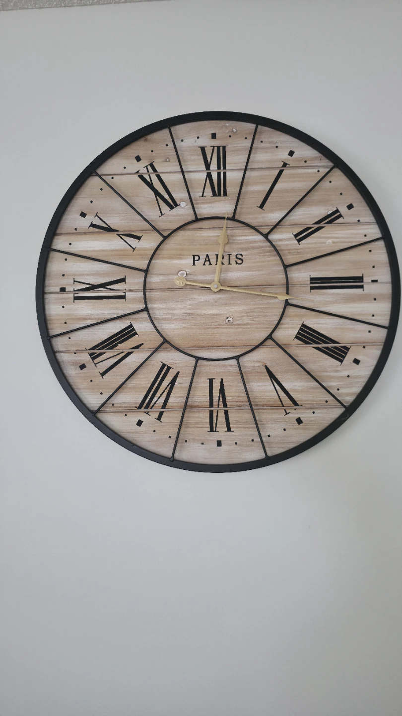 Large Paris Wall Clock - photo 2