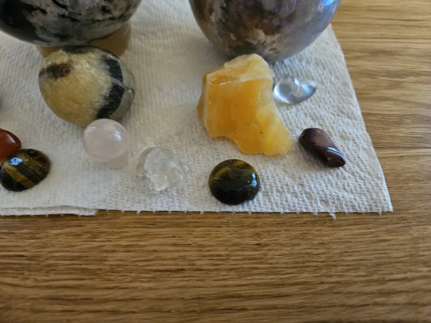 Mixed lot spheres and clusters stones - photo 4
