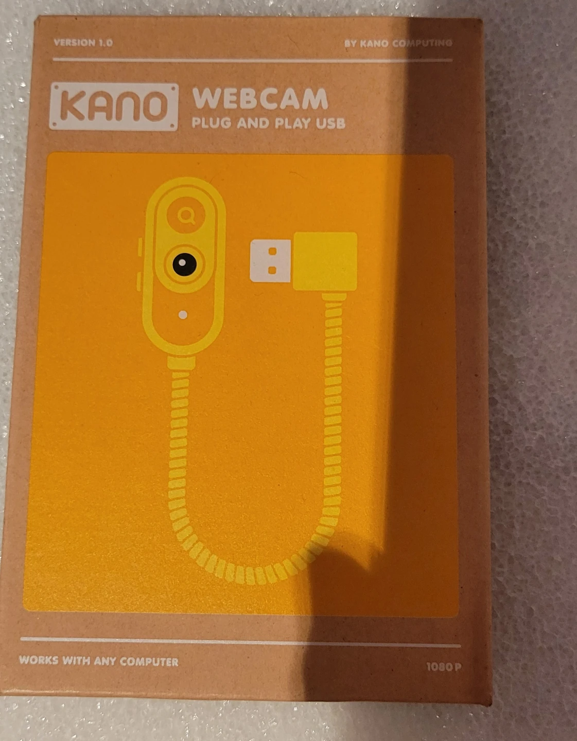 Kano Webcam Plug and Play USB 1080p