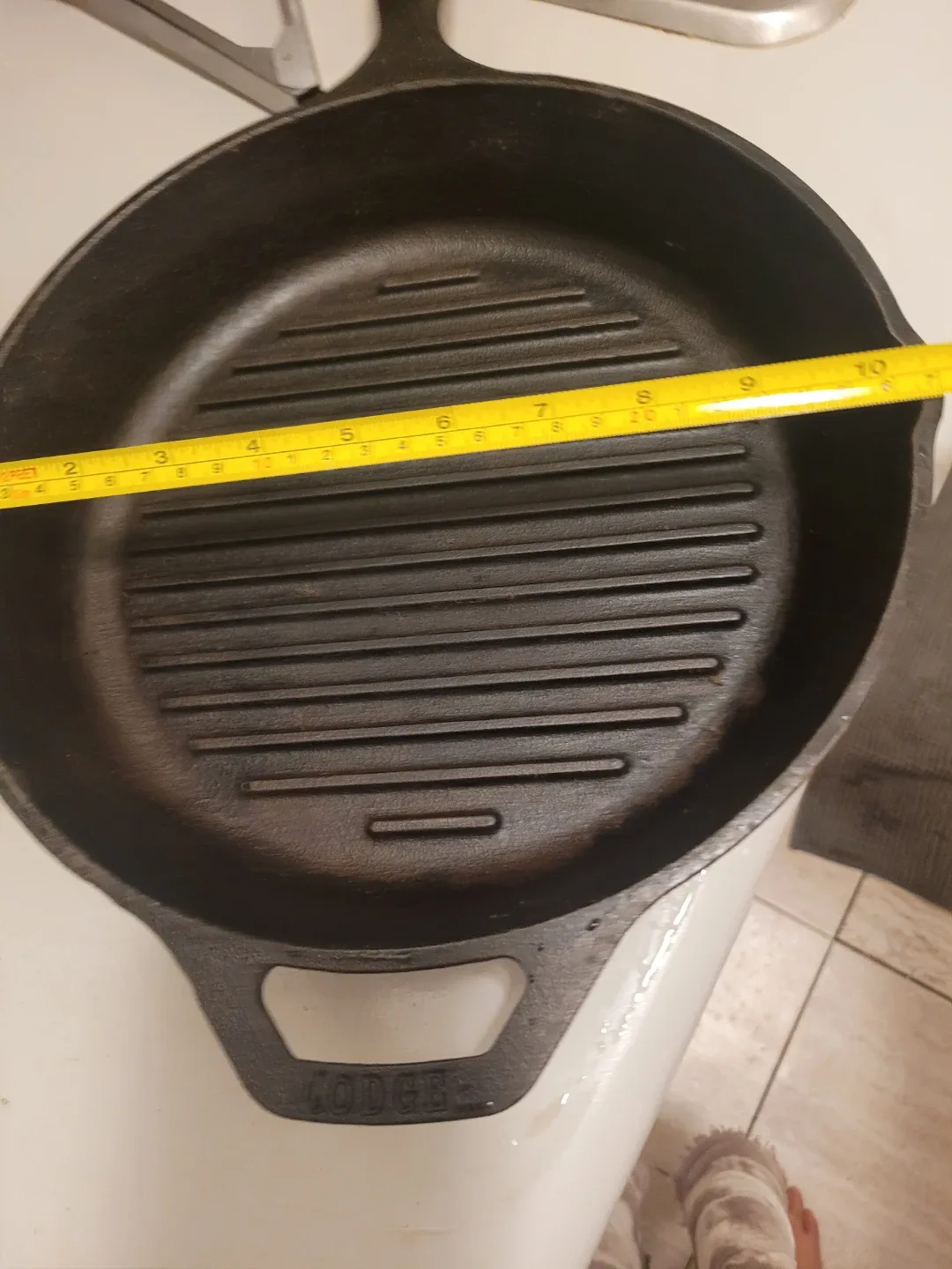 Lodge Cast Iron Grill Pan - photo 5