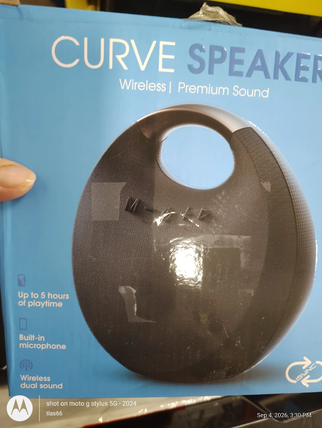 iSync Curve Wireless Speaker