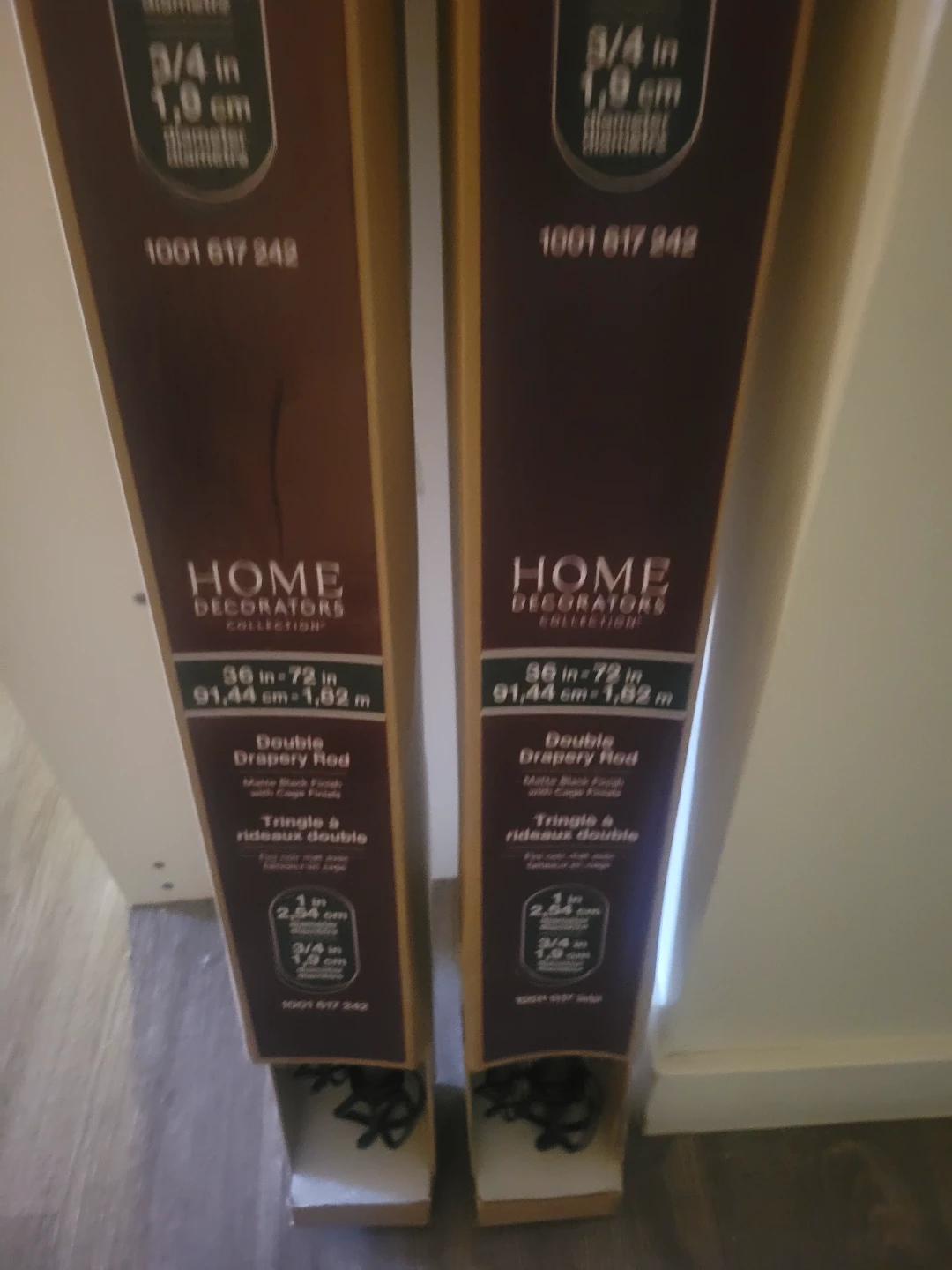 🏈 2 Home Decorators Collection Double Drapery Rods - photo 2
