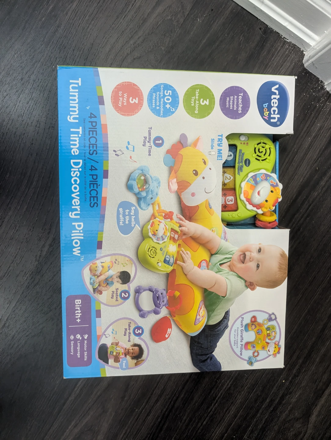 VTech Baby Tummy Time Discovery Pillow