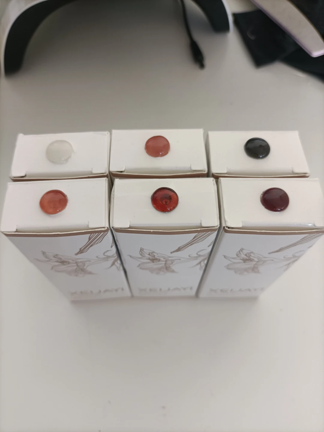 6 Pack XEIAYI UV Gel Polish 🏈