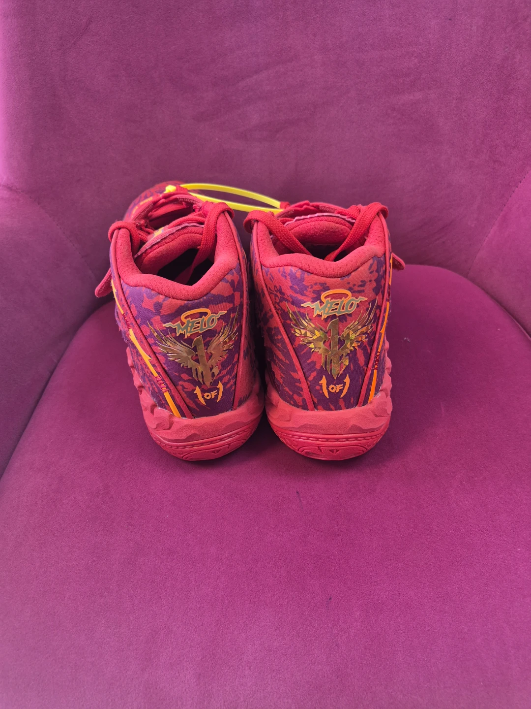 Puma MB.01 Low "Not From Here" Red/Yellow - photo 2
