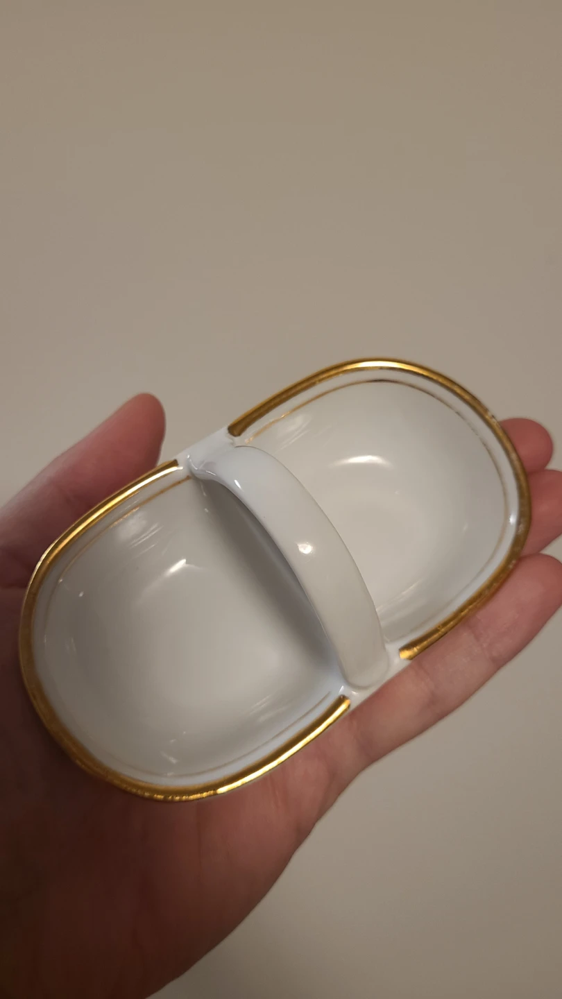 Bavaria East Germany Porcelain Double Dish - photo 2