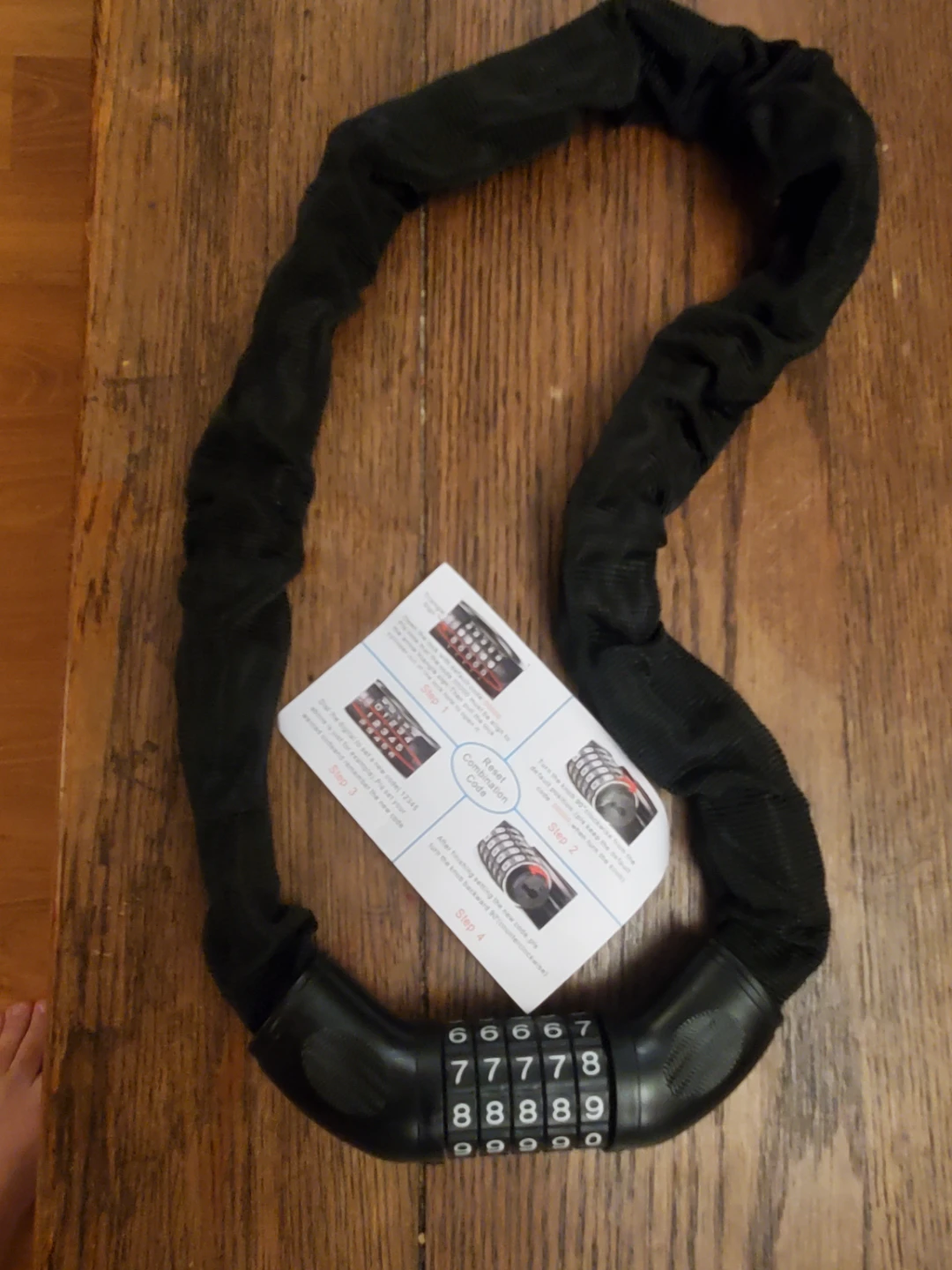 BIKE COMBO LOCK NEW