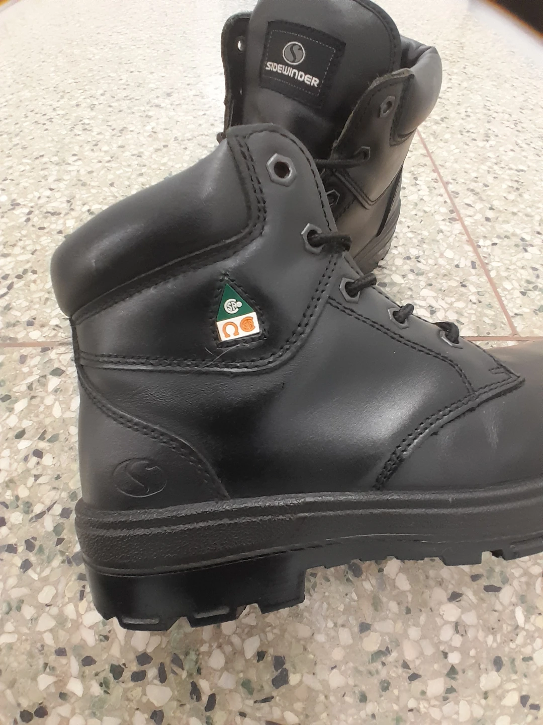 Sidewinder Black Safety Boots Men's Size 10 - photo 2