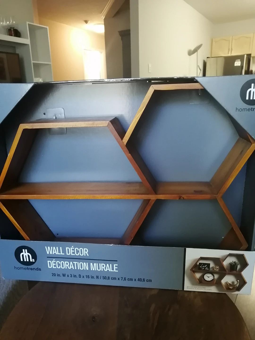 Hometrends Hexagon Wall Decor