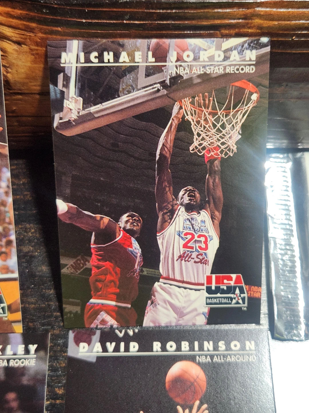 Pack Fresh 1992 SkyBox USA Dream Team 8-Card Lot