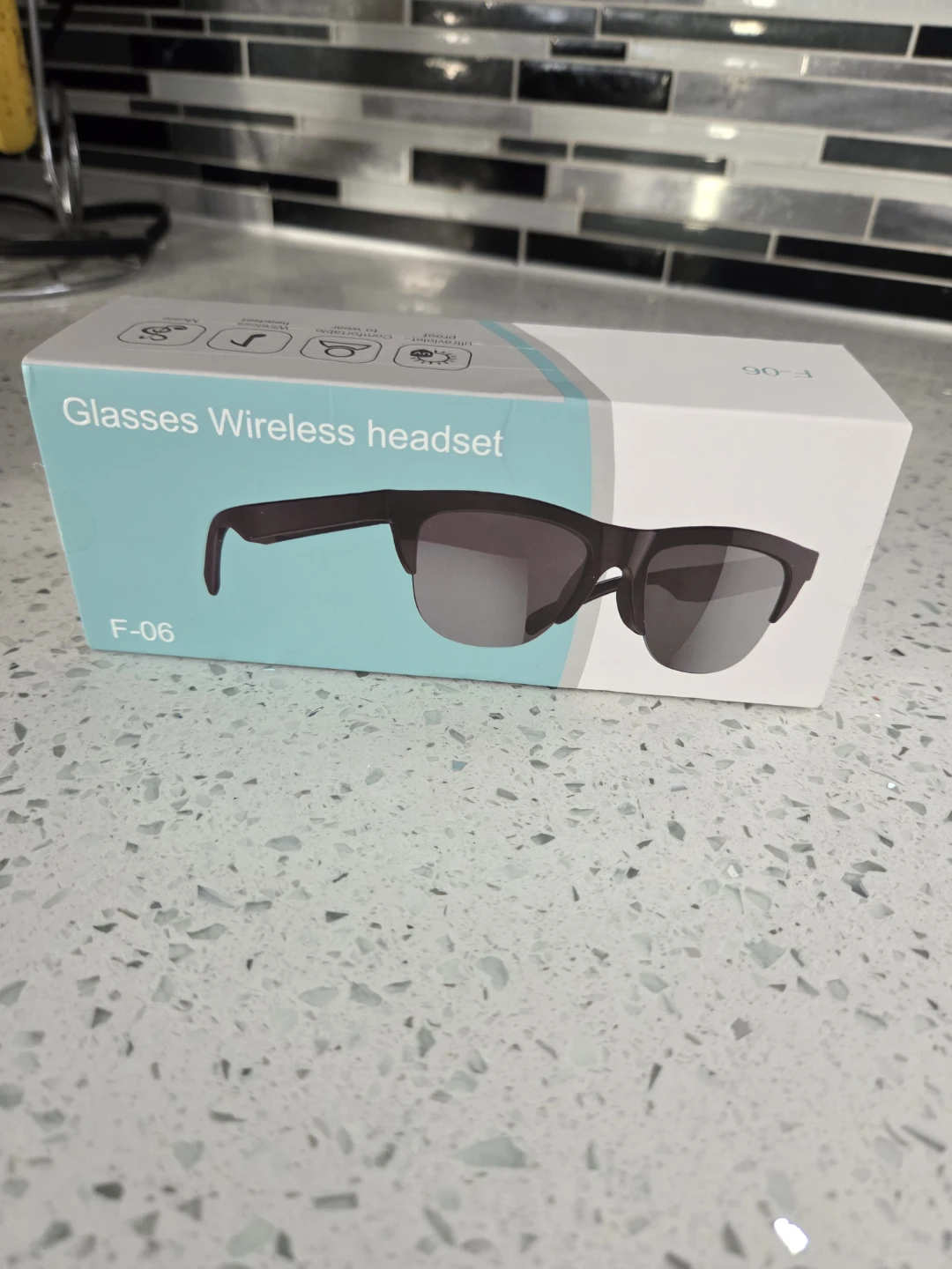F-06 Wireless Headset Glasses