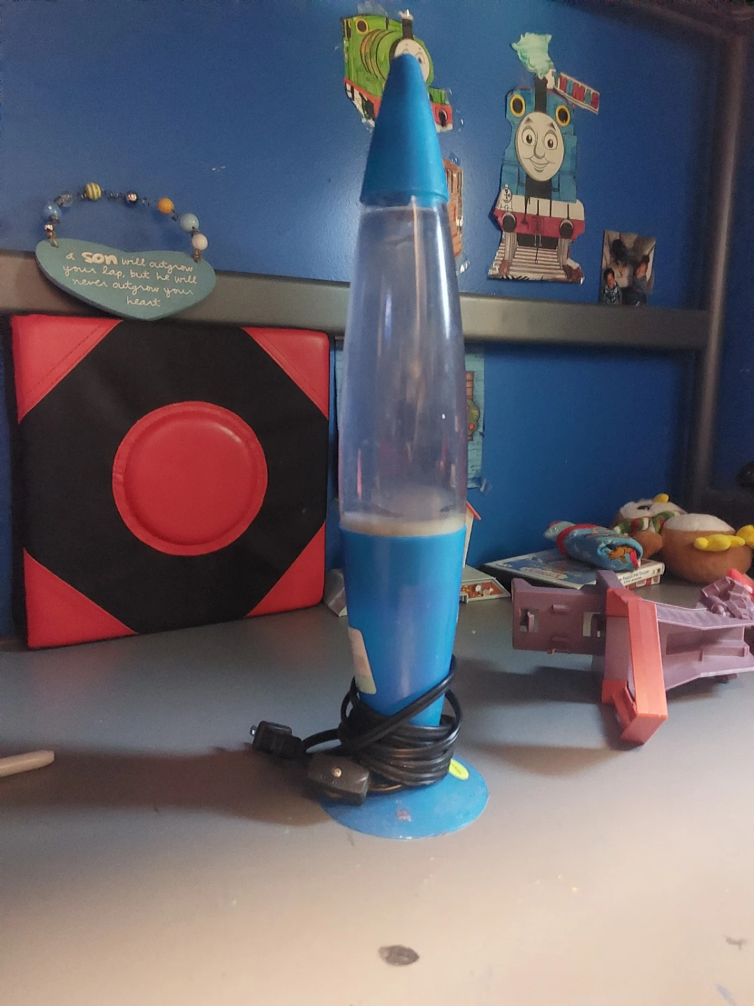 Blue lava lamp - photo 4