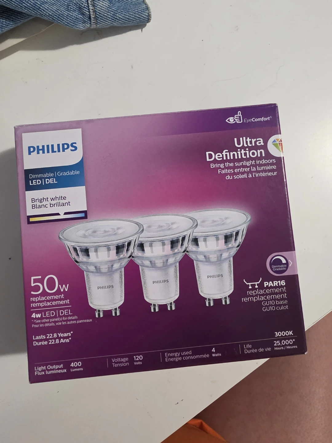 Philips Ultra Definition LED Light Bulbs