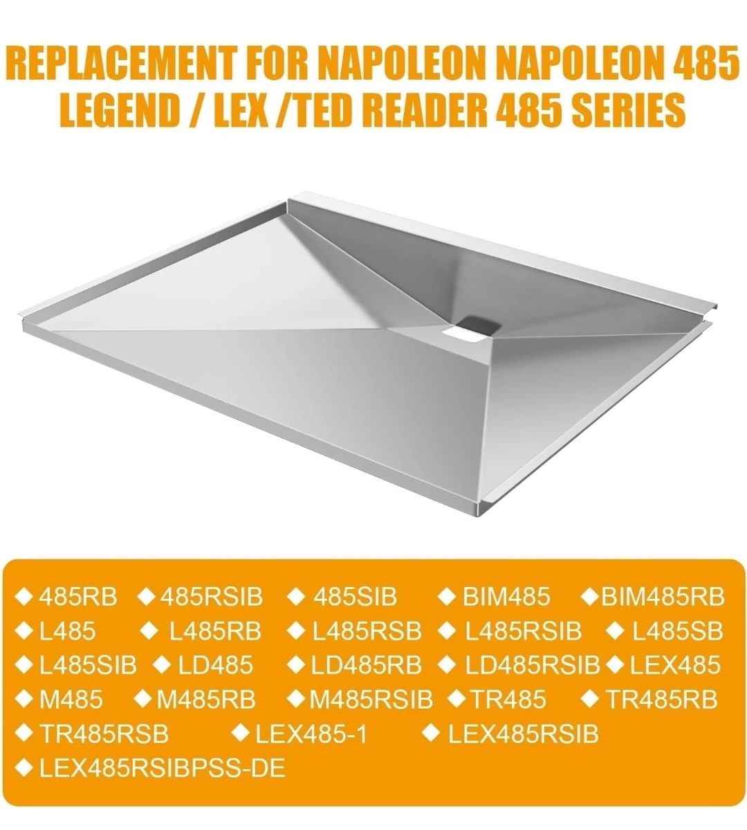 BBQ-PLUS Grease Tray for Napoleon 485 Series - photo 4