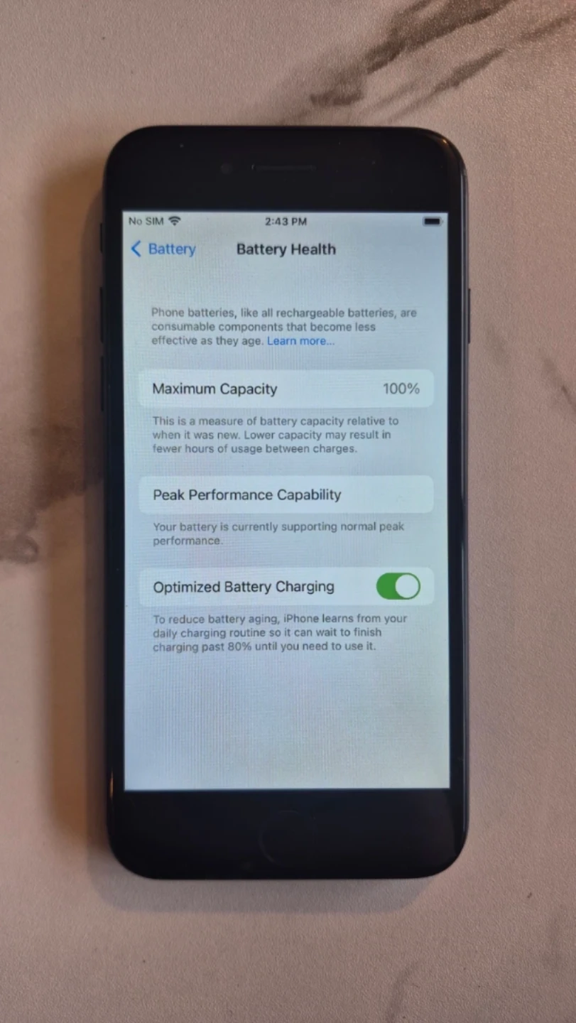 iPhone 7 128GB Jet Black Unlocked - 100% Battery - photo 3