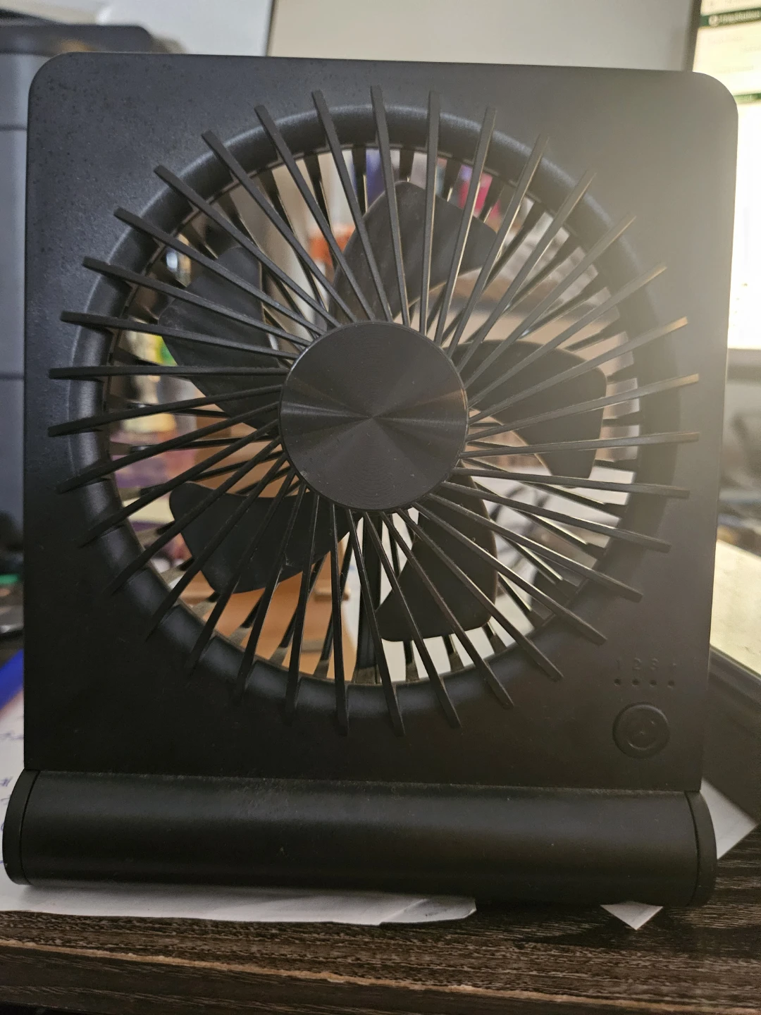 Black Portable USB Fan