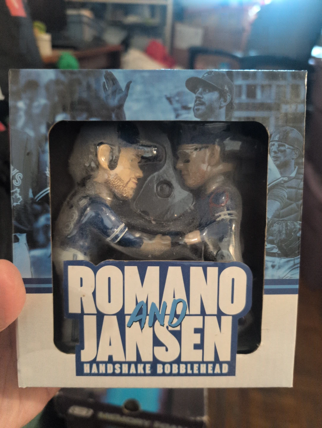 Toronto Blue Jays Romano and Jansen Handshake Bobblehead
