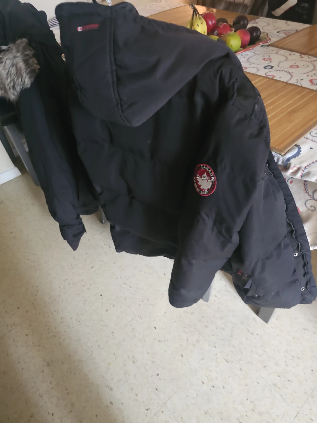 Canada Goose Black Puffer Jacket