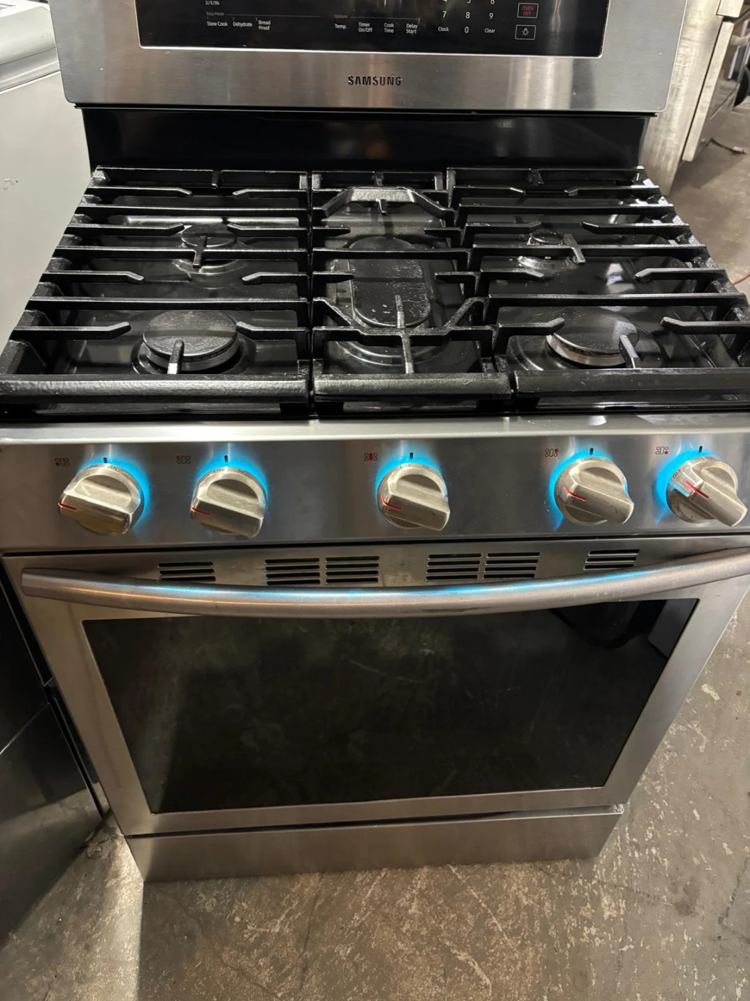 Samsung Stainless Steel Gas Range
