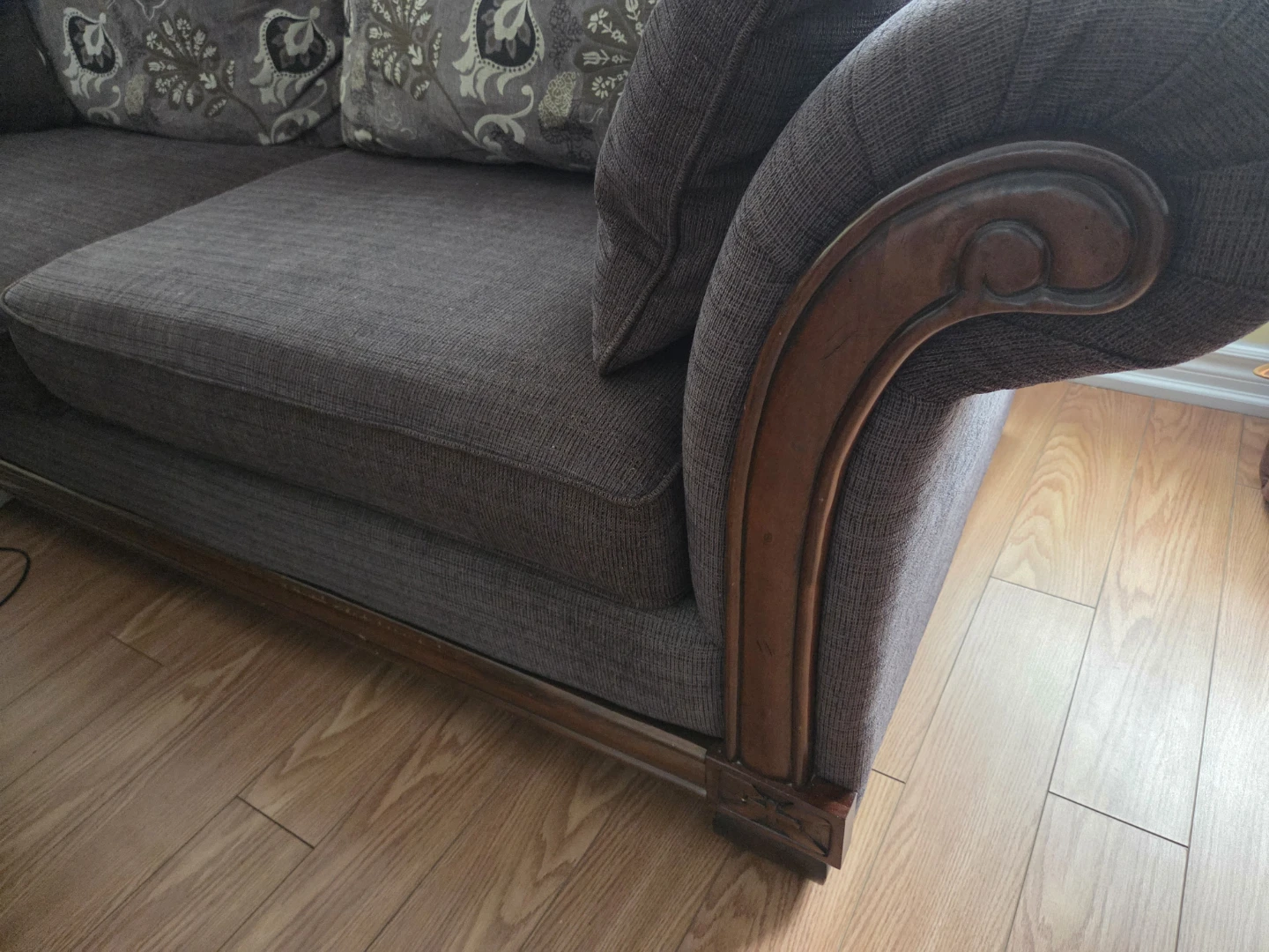 Loveseat And 3 Seater Sofa Couch - photo 3
