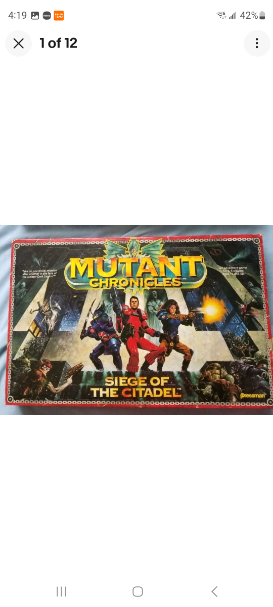 Mutant Chronicles: Siege of the Citadel Board Game