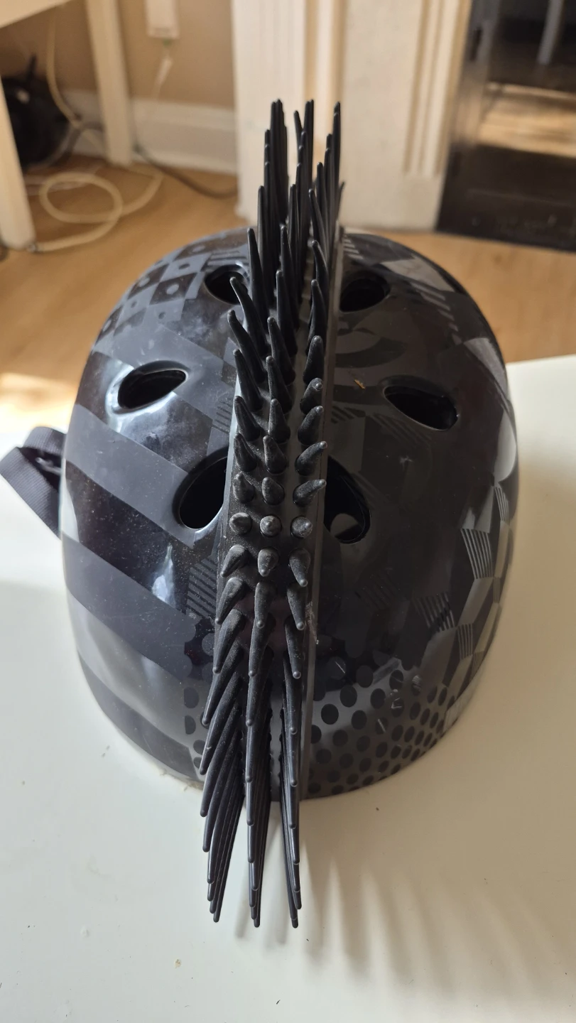 Krash Youth Mohawk Helmet Black Medium - photo 2