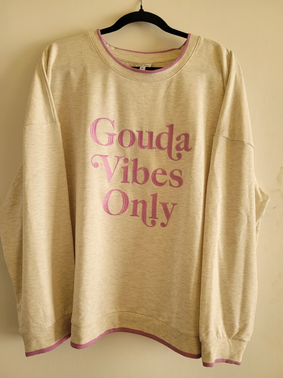 Reitmans Mary Berg Gouda Vibes Only Sweatshirt