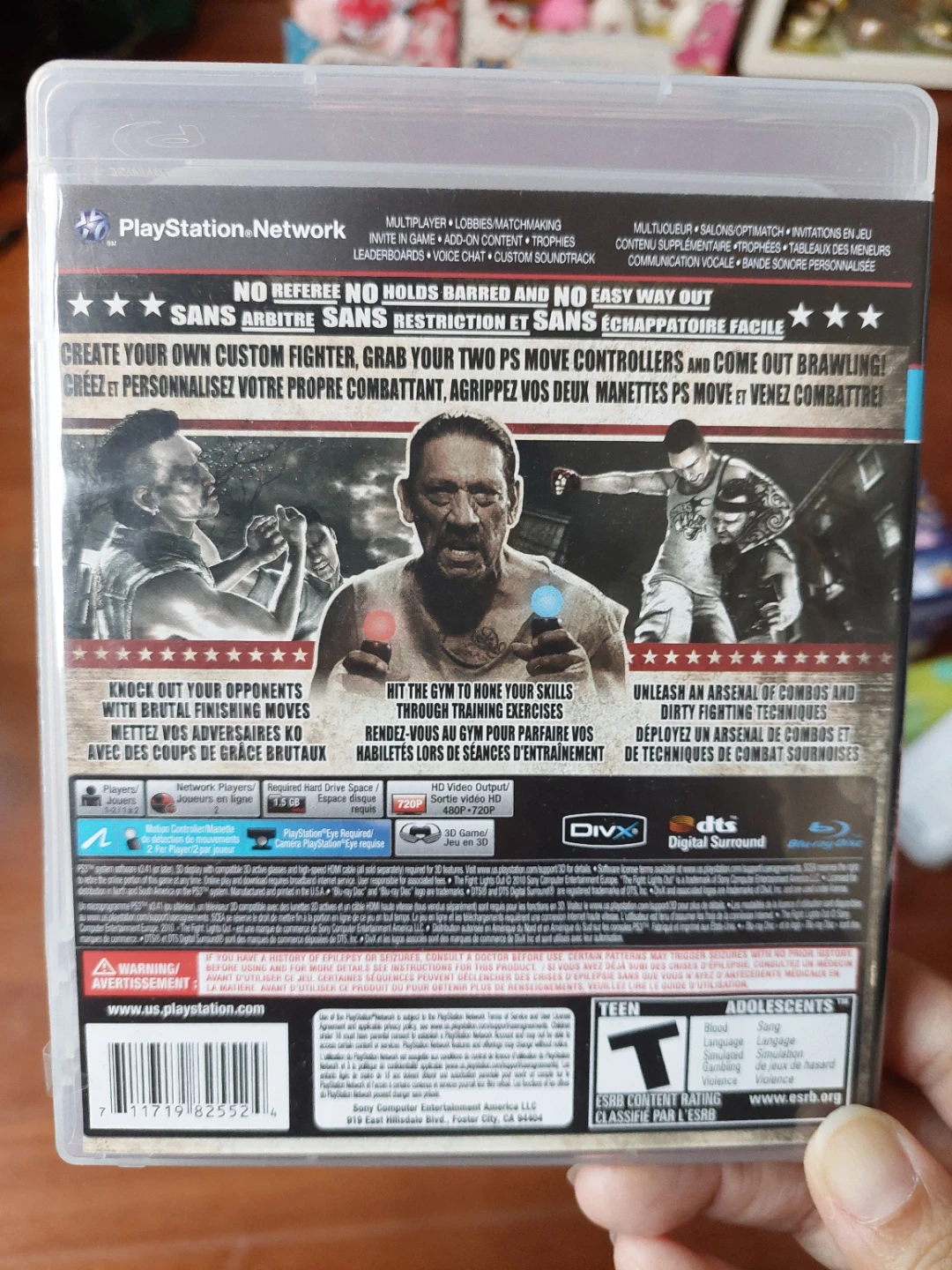 🏈 The Fight: Lights Out for PS3 - photo 2