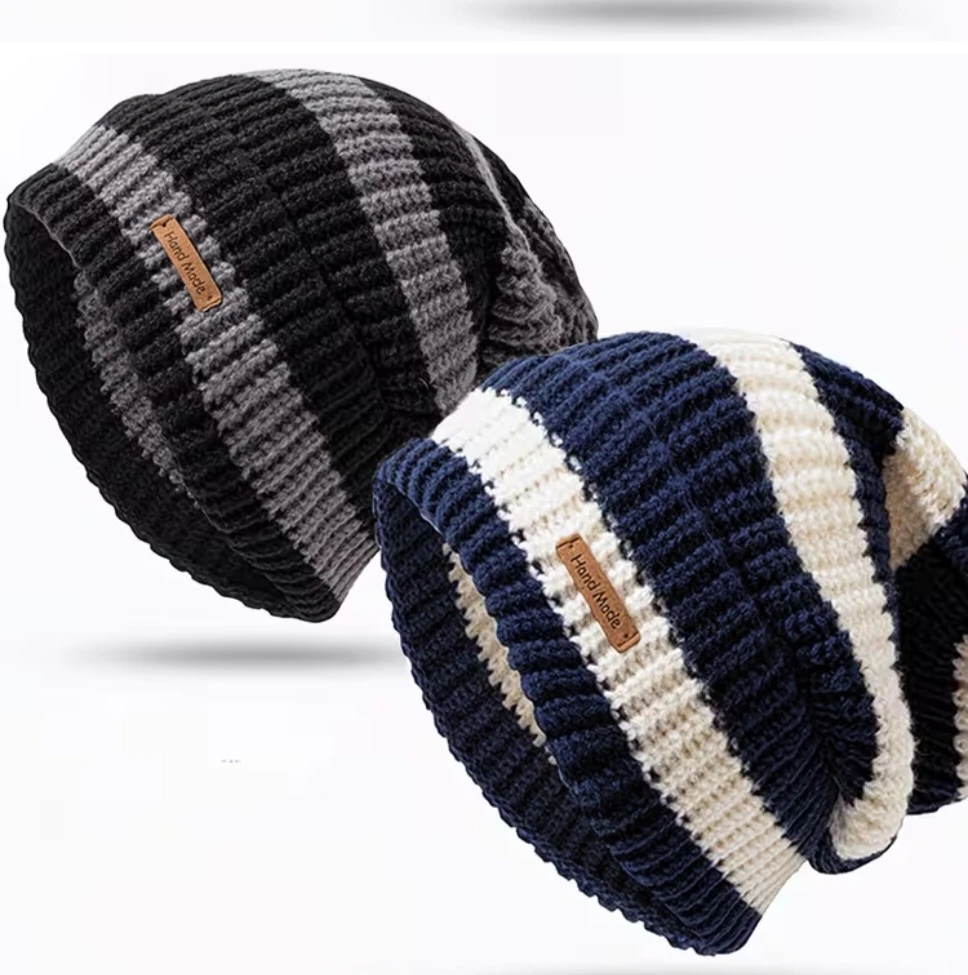 Hand Made Knit Beanie Hat