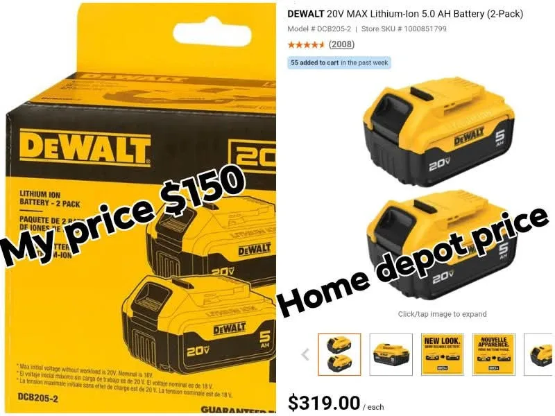 Milwaukee M18 REDLITHIUM FORGE XC8.0 Battery and more - photo 3