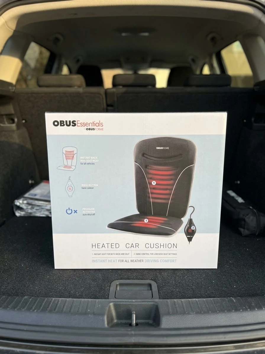 ObusForme Heated Car Cushion