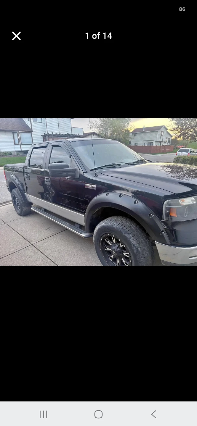 Black Ford F-150 XTR