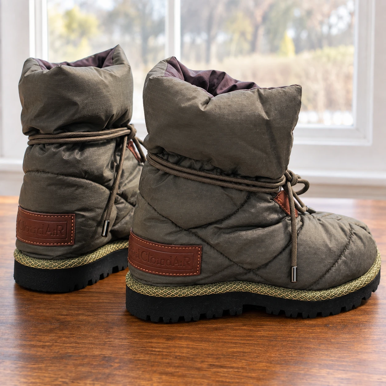 CloudAiR Padded Olive Winter Boots - photo 2