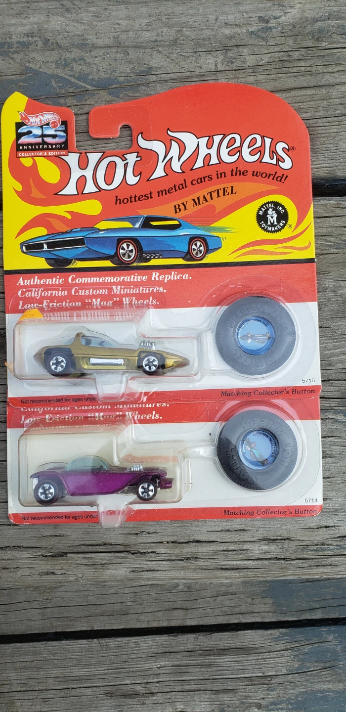 Hot Wheels 25th Anniversary Cars $15 each or 5 for $65 - photo 3