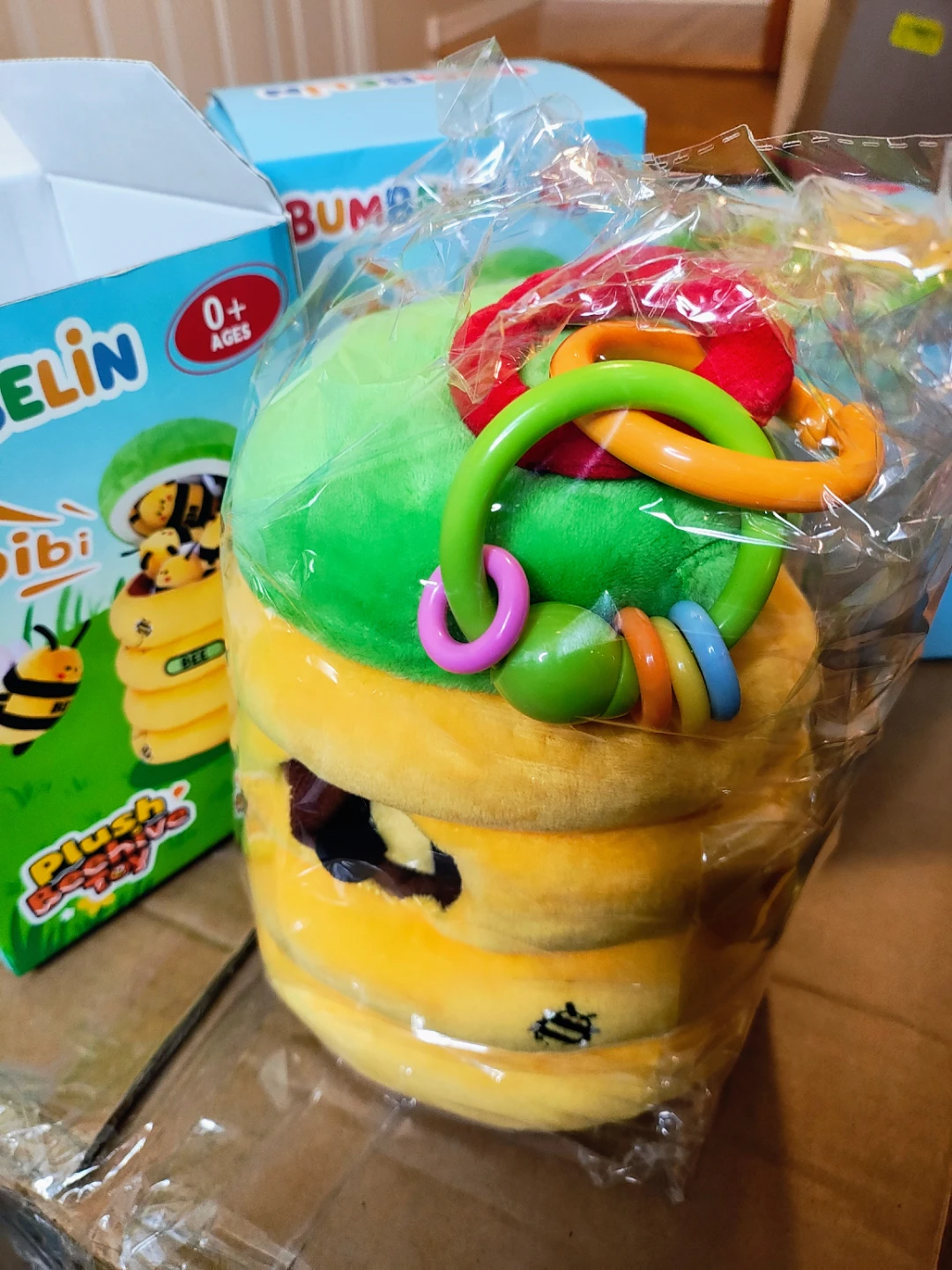 Bumbelin Plush Beehive Baby Toy - photo 4