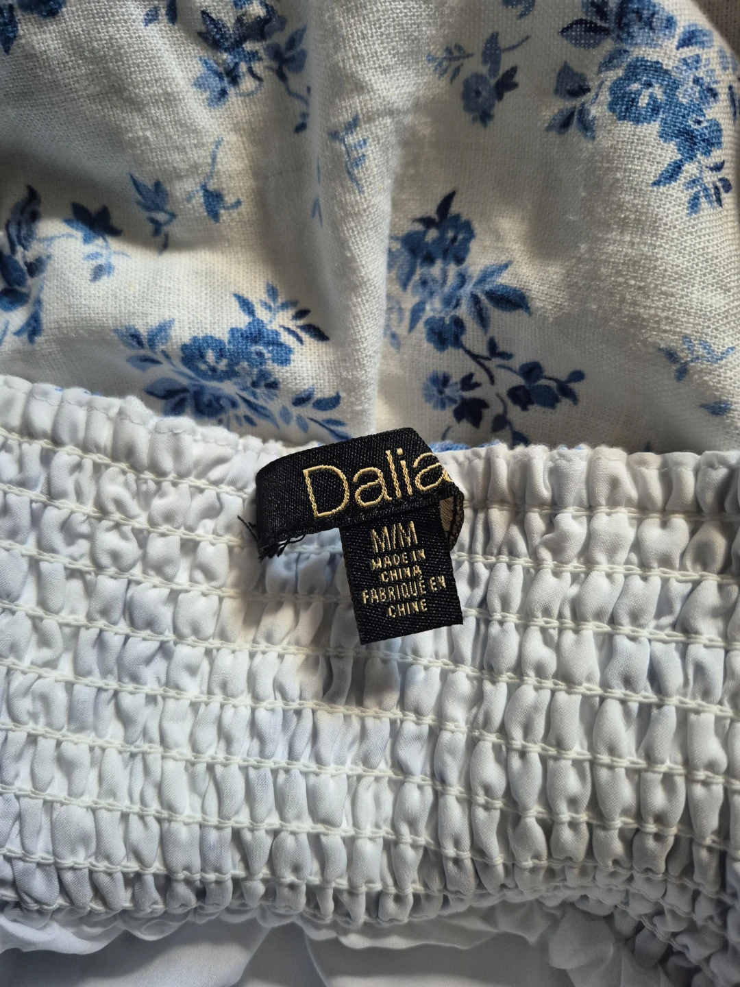 Dalia Blue Floral Print Sundress - photo 3
