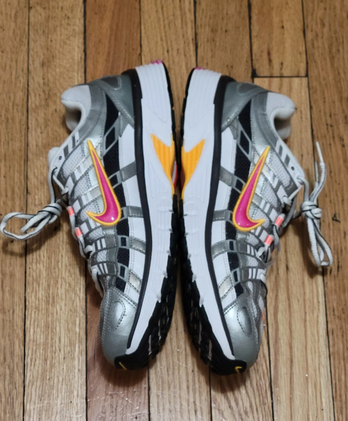 Nike P-6000 Sneakers Silver Pink Size 12 W - photo 2