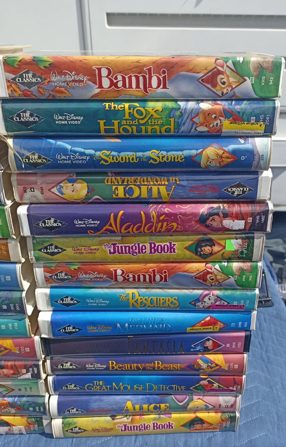 VHS Collectors tapes "THE CLASSICS" 70 OF THEM. Make me an Offer - photo 4