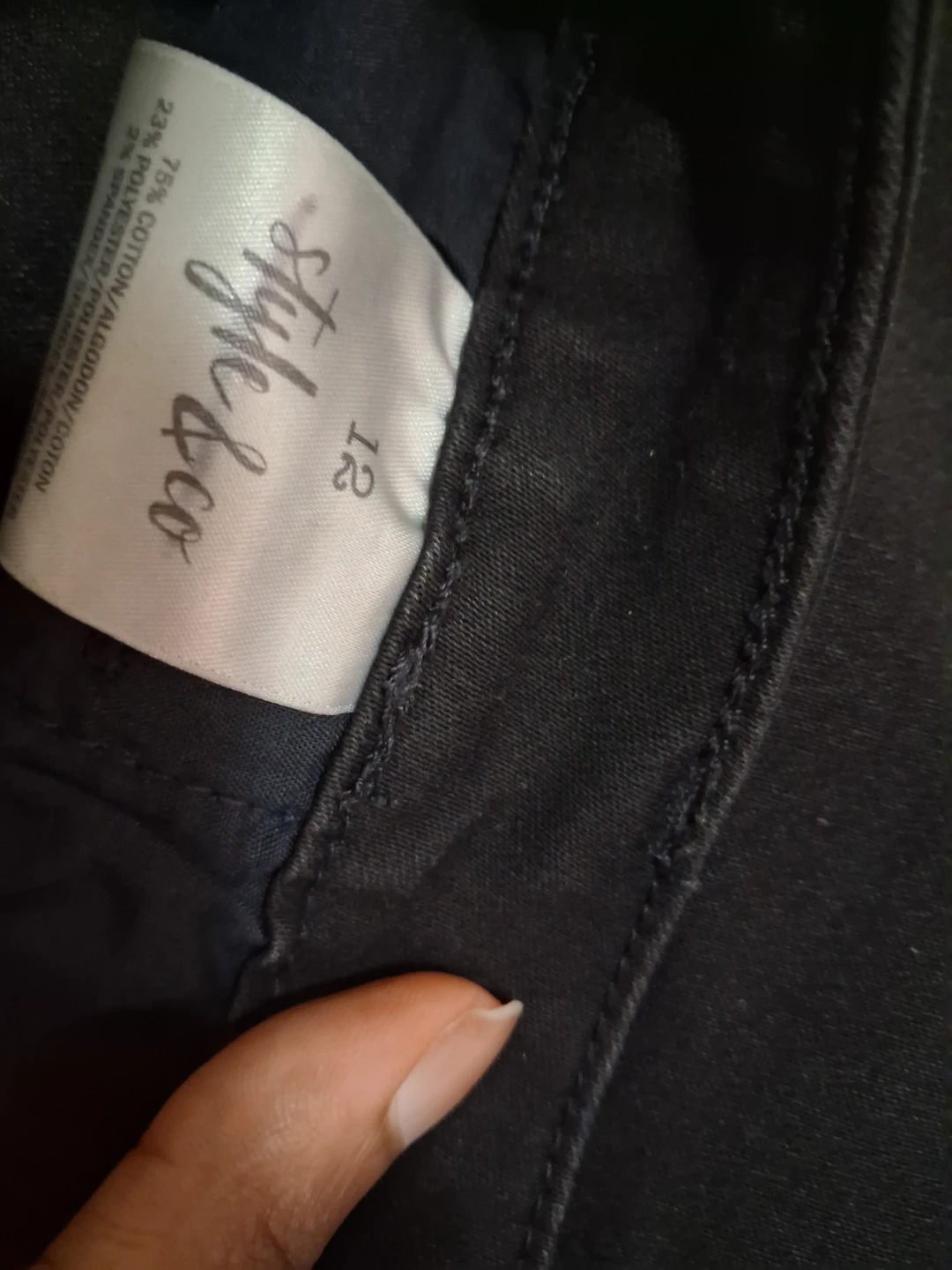 Style & Co Curvy Skinny Jeans Size 12 - photo 2