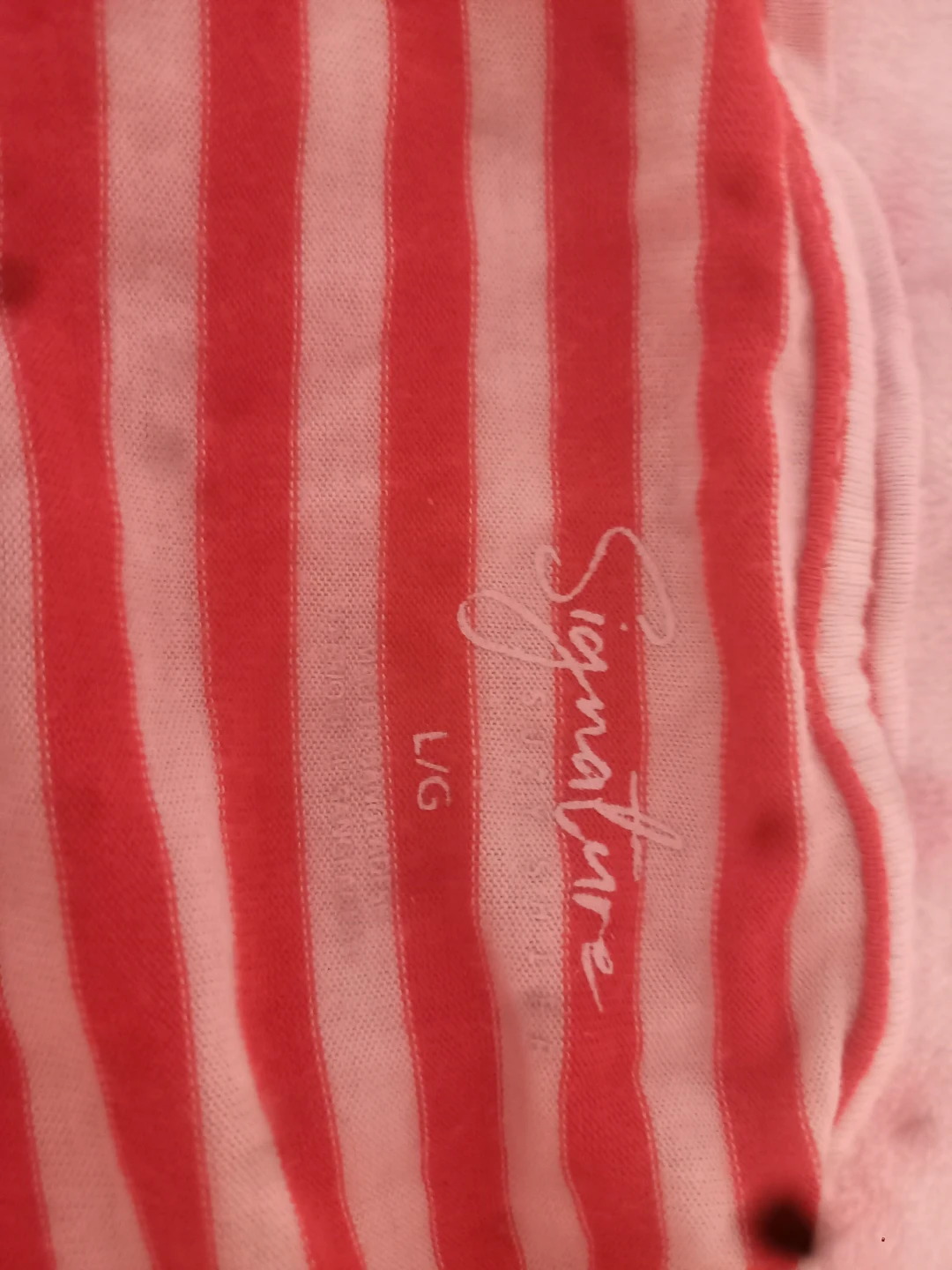Signature Striped Pocket T-Shirt - Red/White - photo 2