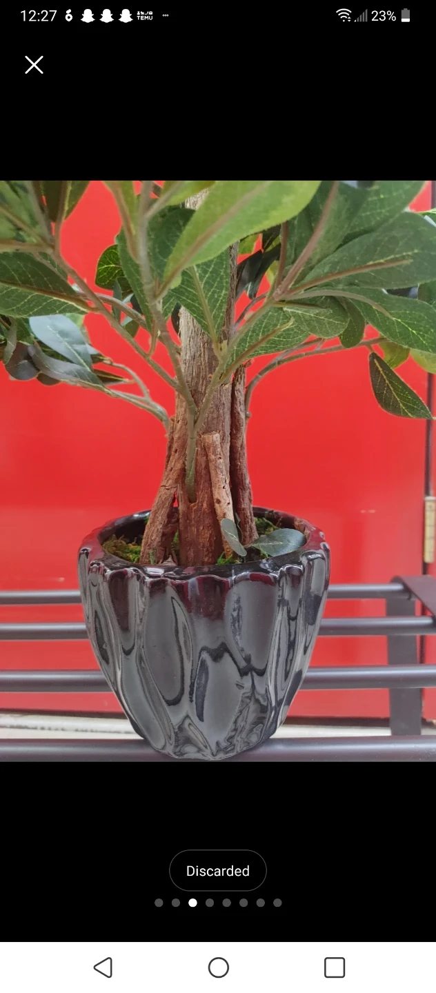 Artificial Bonsai Tree in Pot - photo 3