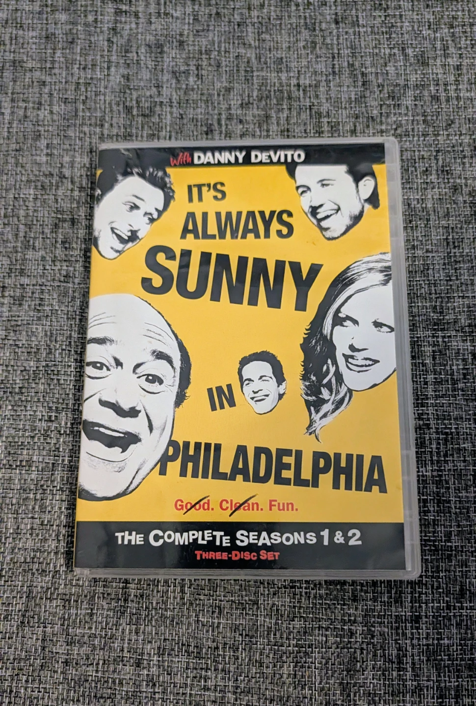 It's Always Sunny in Philadelphia Seasons 1 & 2 DVDs