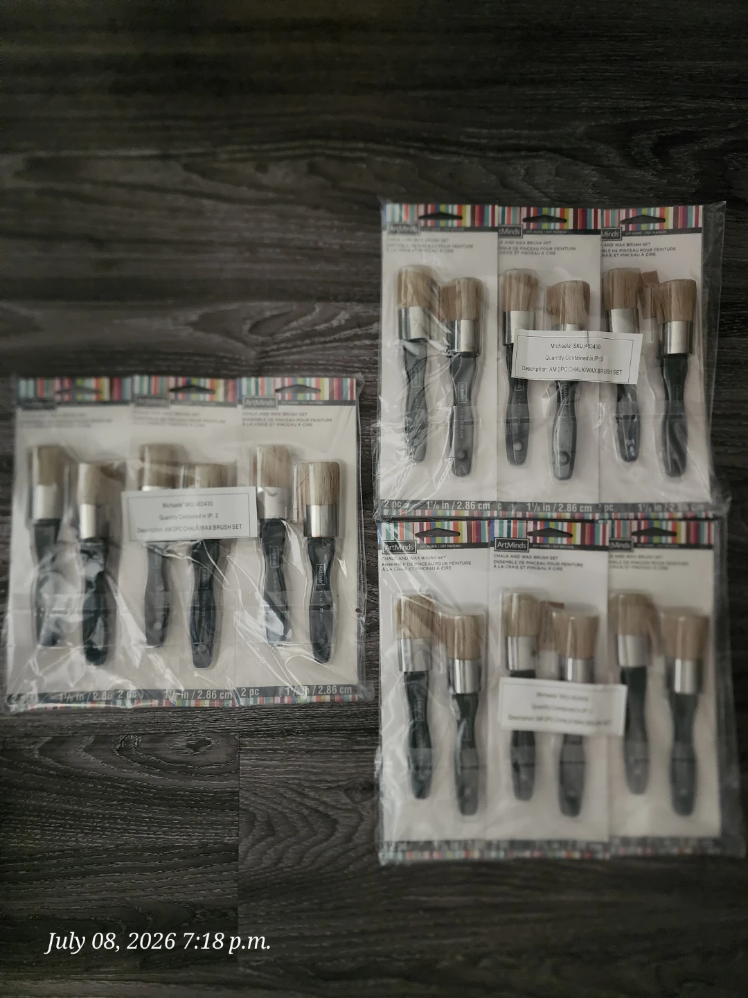 ArtMinds Chalk and Wax Brush Sets